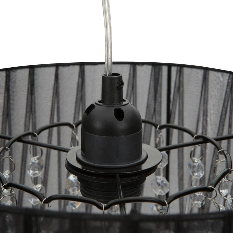 Závěsné svítidlo Smartwares 30 cm černé