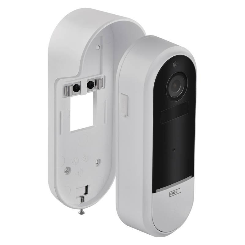 Zvonek bezdrátový EMOS GoSmart bateriový videozvonek IP-15S s Wi-Fi