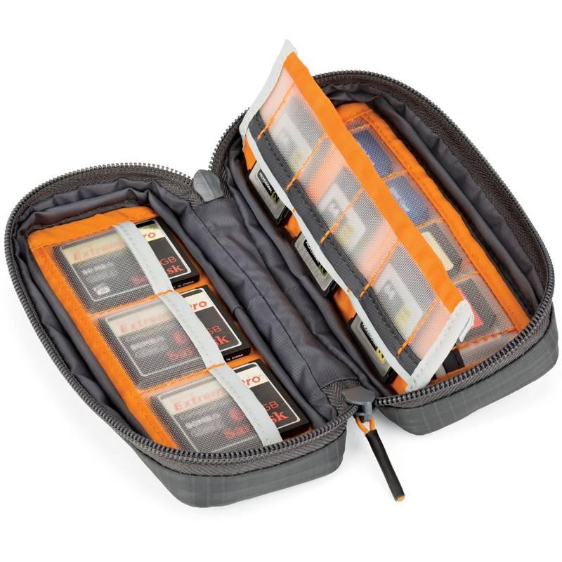 Brašna Lowepro GearUp Memory Wallet 20D šedá, Brašna, Lowepro, GearUp, Memory, Wallet, 20D, šedá