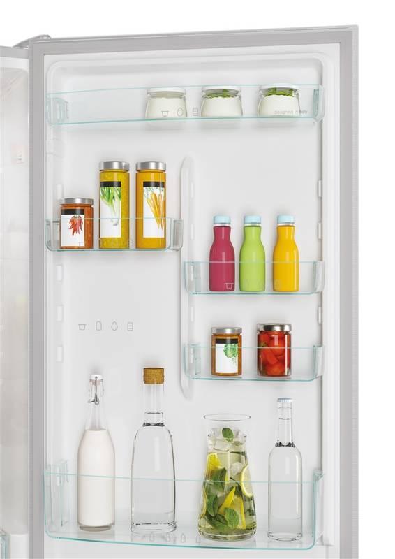 Chladnička s mrazničkou Candy CCE3T620ES stříbrná