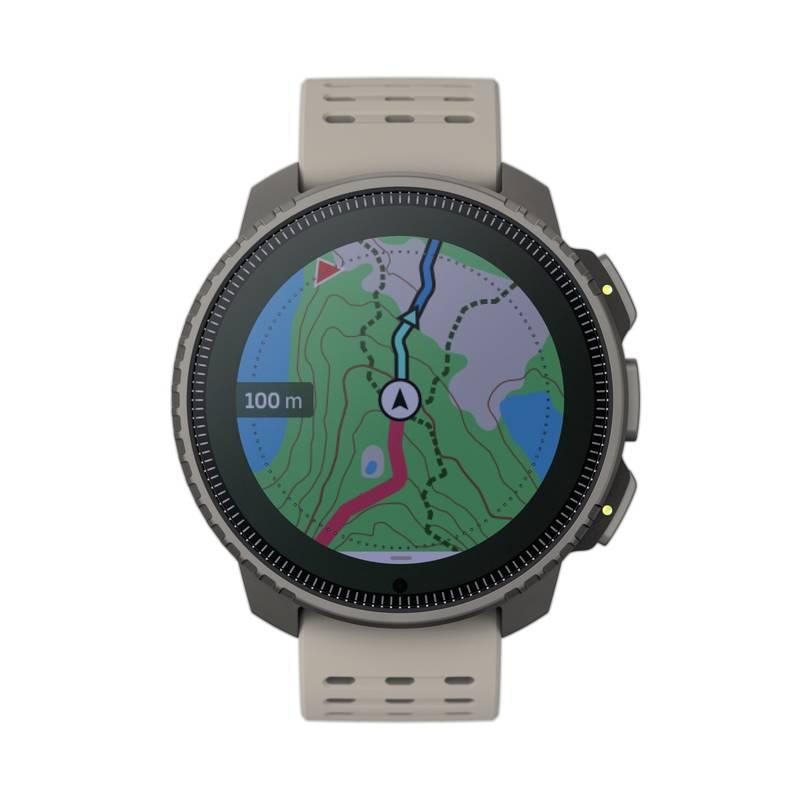 Chytré hodinky Suunto Vertical Titanium Solar - Sand