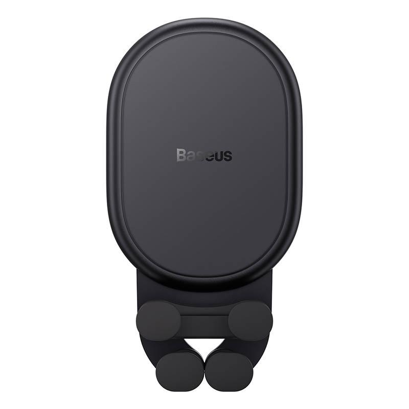 Držák na mobil Baseus Stable Pro, do mřížky ventilace, s bezdrátovým nabíjením 15W černý