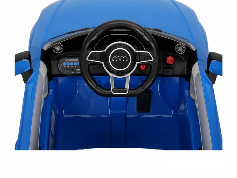 Elektrické autíčko Eljet Audi TT RS modrá