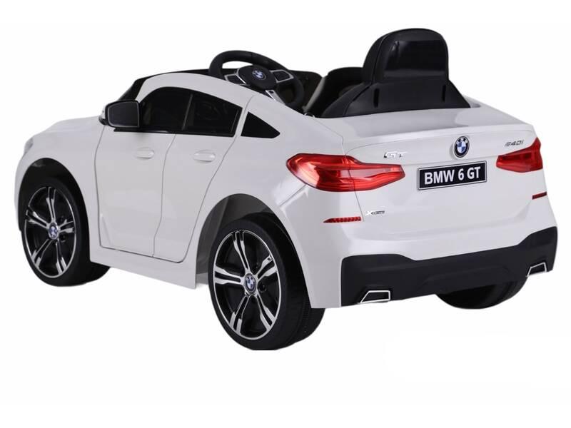 Elektrické autíčko Eljet BMW 6GT bílá
