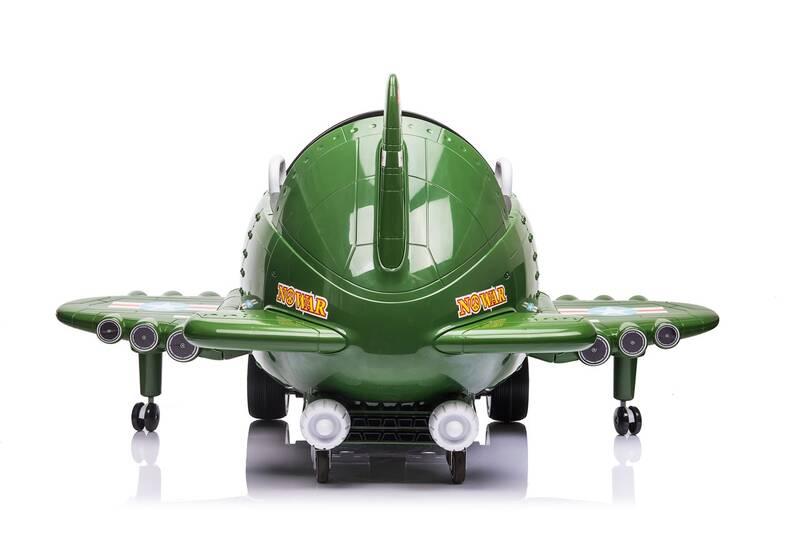Elektrické letadlo Eljet Letadlo Eljet zelená