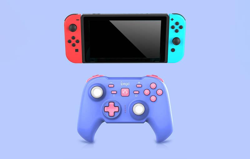 Gamepad iPega SW062C pro PS3 Nintendo Switch Android iOS Windows modrý