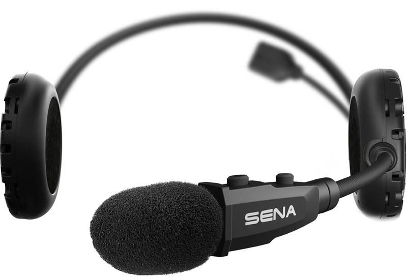 Handsfree SENA 3S PLUS pro otevírací přilby, dosah 0,4 km
