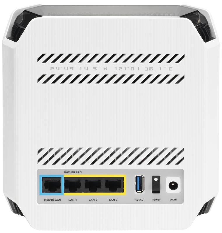 Komplexní Wi-Fi systém Asus ROG Rapture GT6 bílý, Komplexní, Wi-Fi, systém, Asus, ROG, Rapture, GT6, bílý