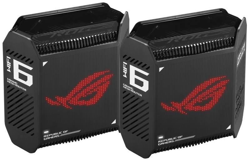 Komplexní Wi-Fi systém Asus ROG Rapture GT6 černý, Komplexní, Wi-Fi, systém, Asus, ROG, Rapture, GT6, černý