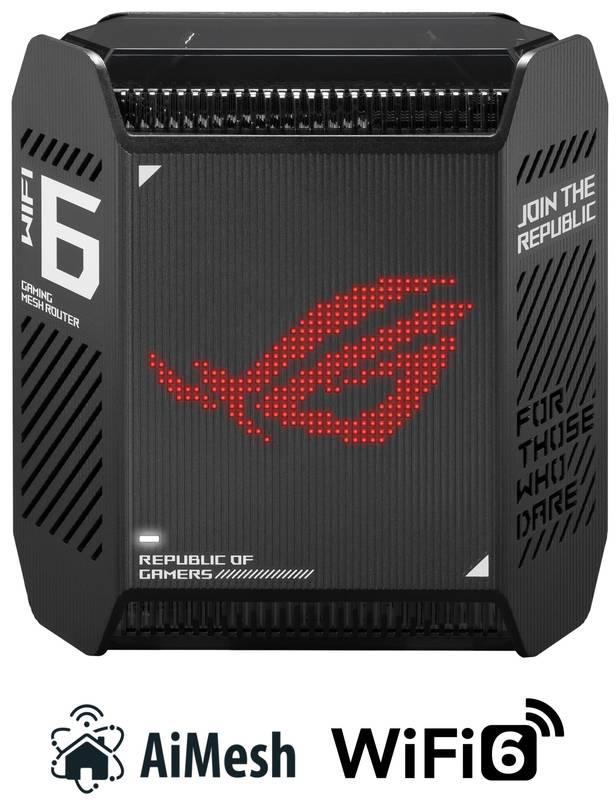 Komplexní Wi-Fi systém Asus ROG Rapture GT6 černý