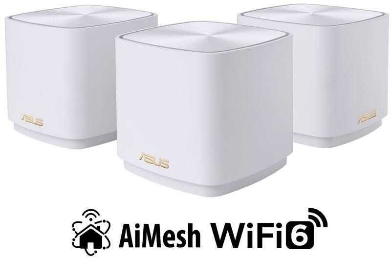 Komplexní Wi-Fi systém Asus ZenWiFi XD4 Plus bílý, Komplexní, Wi-Fi, systém, Asus, ZenWiFi, XD4, Plus, bílý