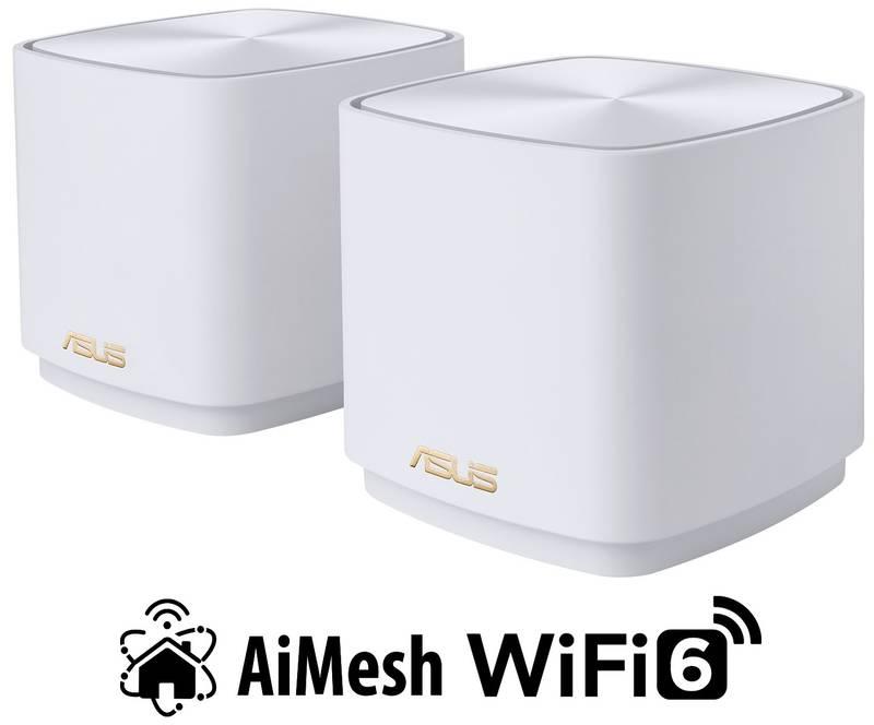 Komplexní Wi-Fi systém Asus ZenWiFi XD4 Plus bílý, Komplexní, Wi-Fi, systém, Asus, ZenWiFi, XD4, Plus, bílý
