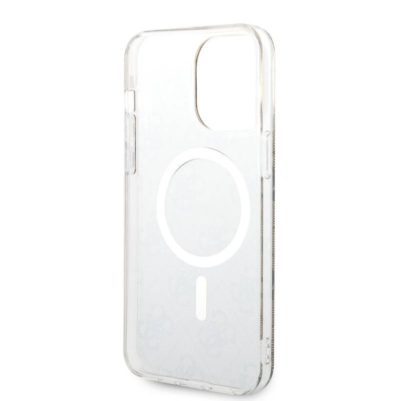 Kryt na mobil Guess 4G IML MagSafe na Apple iPhone 14 Pro Max hnědý