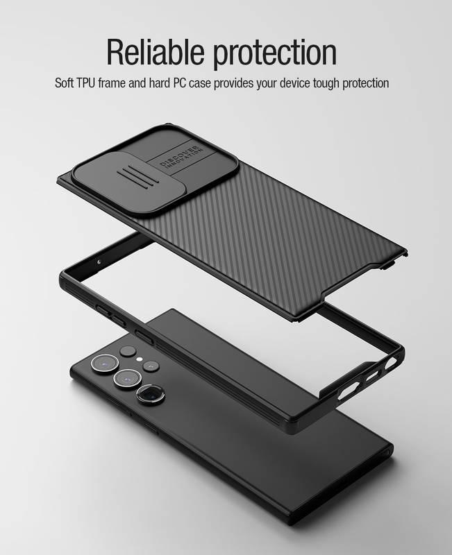 Kryt na mobil Nillkin CamShield PRO Magnetic na Samsung Galaxy S23 Ultra černý, Kryt, na, mobil, Nillkin, CamShield, PRO, Magnetic, na, Samsung, Galaxy, S23, Ultra, černý