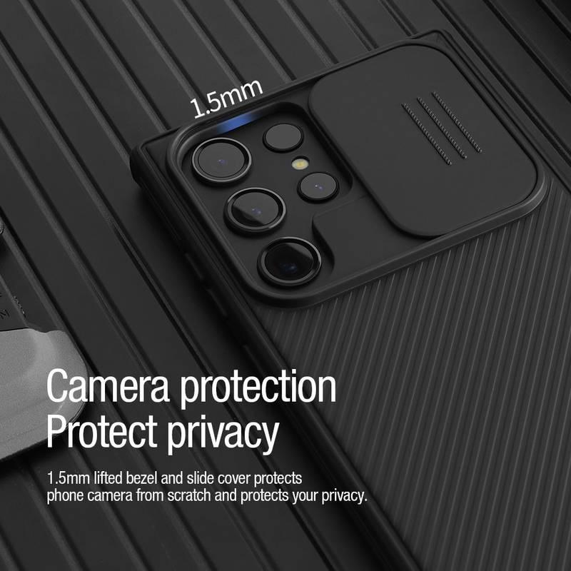 Kryt na mobil Nillkin CamShield PRO Magnetic na Samsung Galaxy S23 Ultra černý