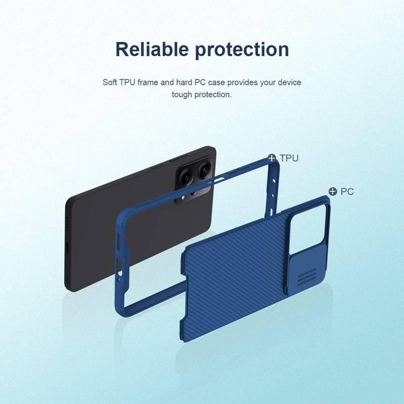 Kryt na mobil Nillkin CamShield PRO na Xiaomi Redmi Note 12 Pro 5G Poco X5 Pro 5G černý