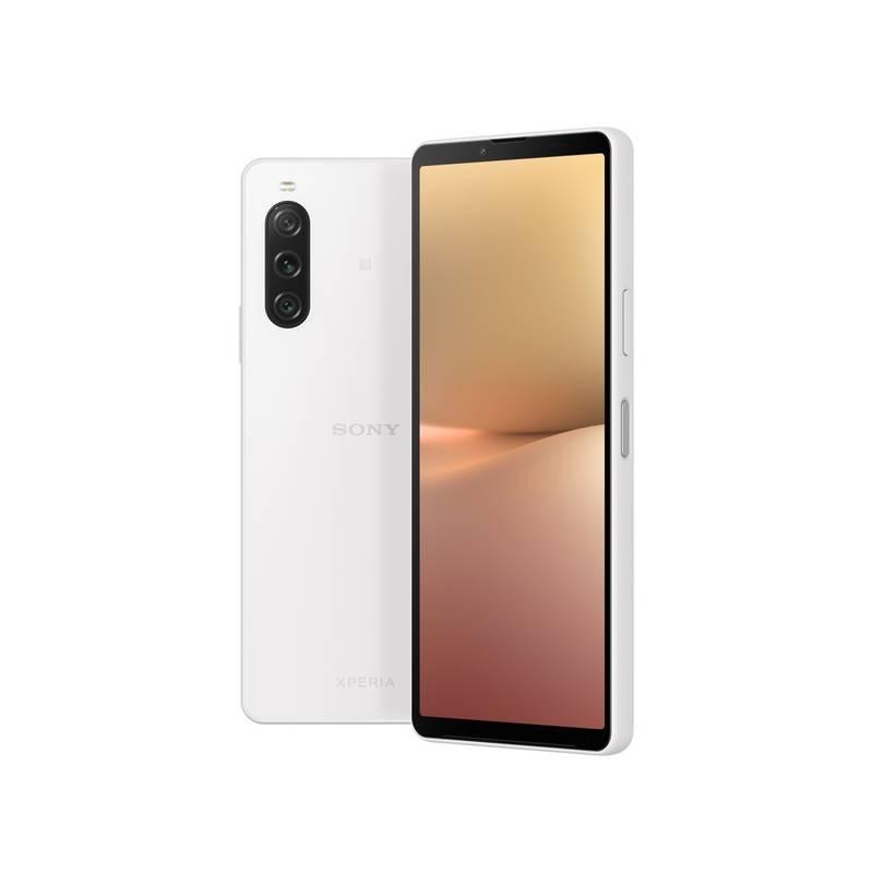 Mobilní telefon Sony Xperia 10 V 5G 6 GB 128 GB bílý, Mobilní, telefon, Sony, Xperia, 10, V, 5G, 6, GB, 128, GB, bílý