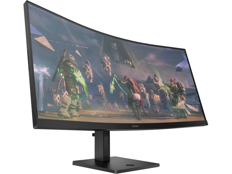 Monitor HP OMEN 34c černý, Monitor, HP, OMEN, 34c, černý