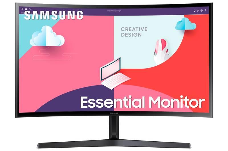 Monitor Samsung LS24C366EAUXEN černý