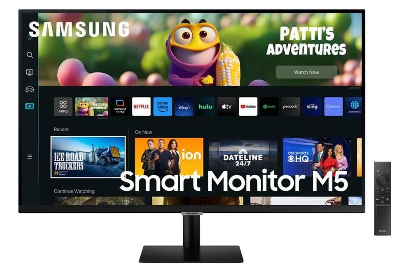 Monitor Samsung Smart Monitor M50C černý, Monitor, Samsung, Smart, Monitor, M50C, černý
