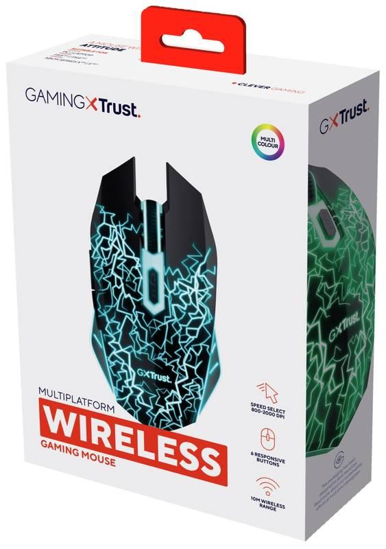 Myš Trust Basics Gaming Wireless černá