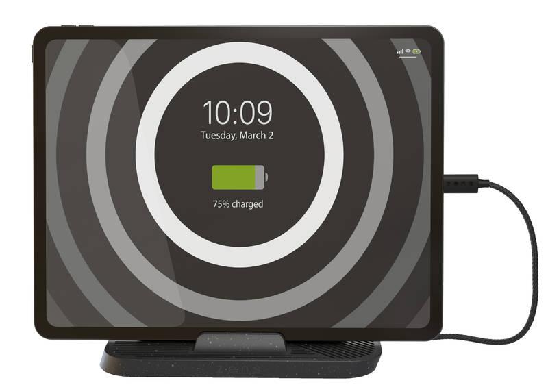 Nabíjecí stojánek ZENS 60W iPad Macbook Air charging stand černý