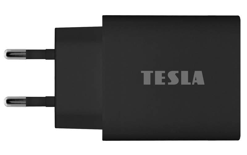 Nabíječka do sítě Tesla Power Charger T100, USB-C PD 3.0, 20 W černá