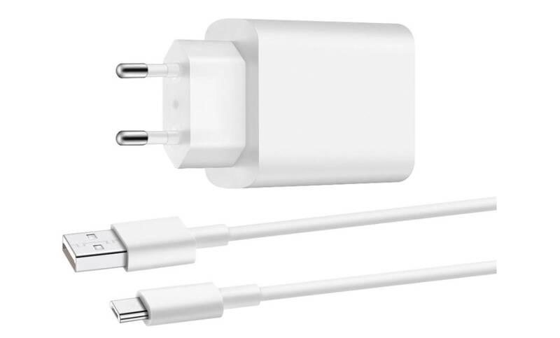 Nabíječka do sítě vivo Flash Charger 44W USB-C kabel 1m bílá