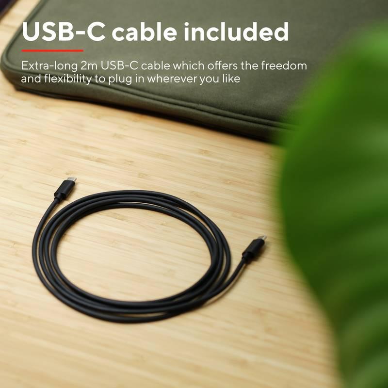 Napájecí adaptér Trust Maxo 45 W USB-C s kabelem USB-C USB-C, 2 m černý