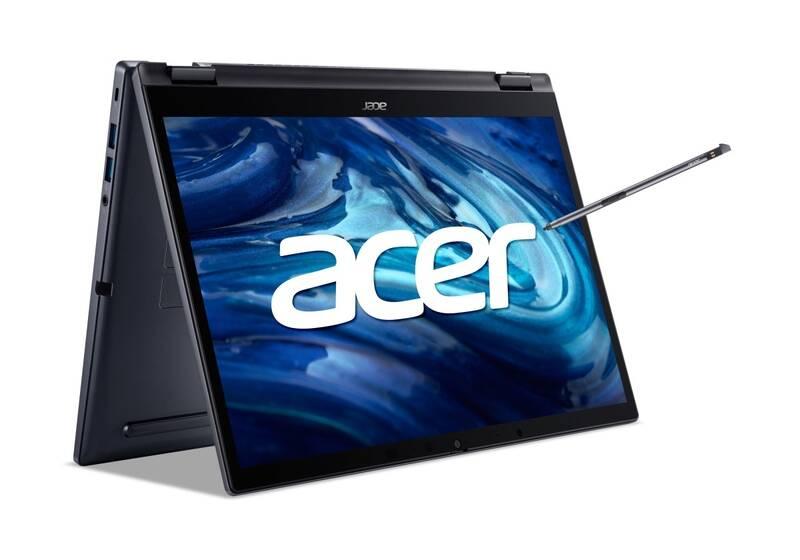 Notebook Acer TravelMate Spin P4 modrý
