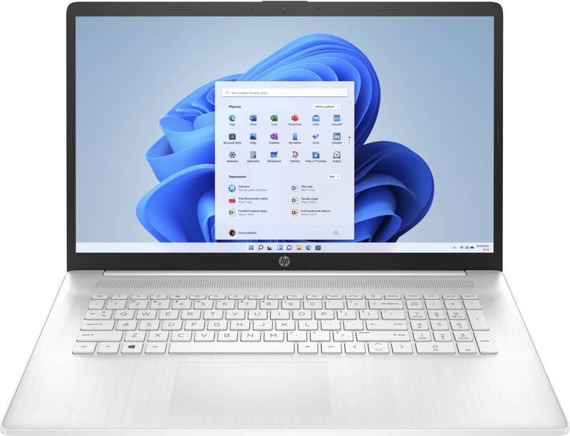 Notebook HP 17-cp0014nc bílý