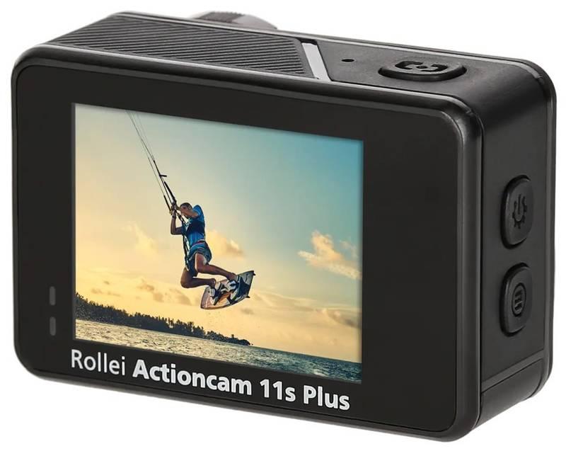 Outdoorová kamera Rollei ActionCam 11s Plus černá, Outdoorová, kamera, Rollei, ActionCam, 11s, Plus, černá