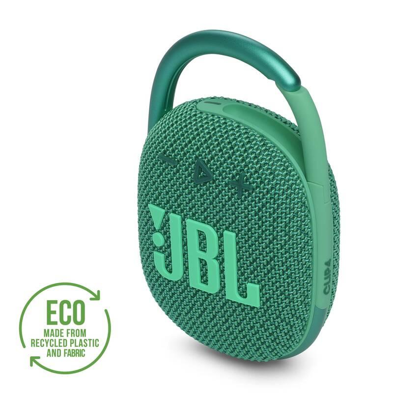 Přenosný reproduktor JBL CLIP 4 ECO zelený, Přenosný, reproduktor, JBL, CLIP, 4, ECO, zelený