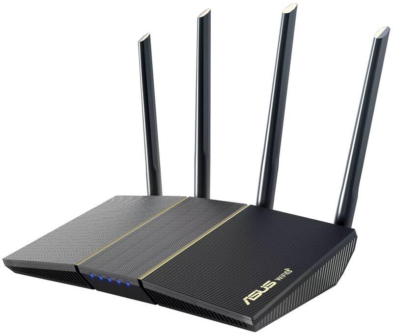 Router Asus RT-AX57, AX3000 černý, Router, Asus, RT-AX57, AX3000, černý