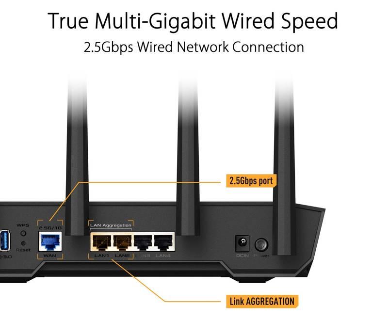 Router Asus TUF-AX4200 černý