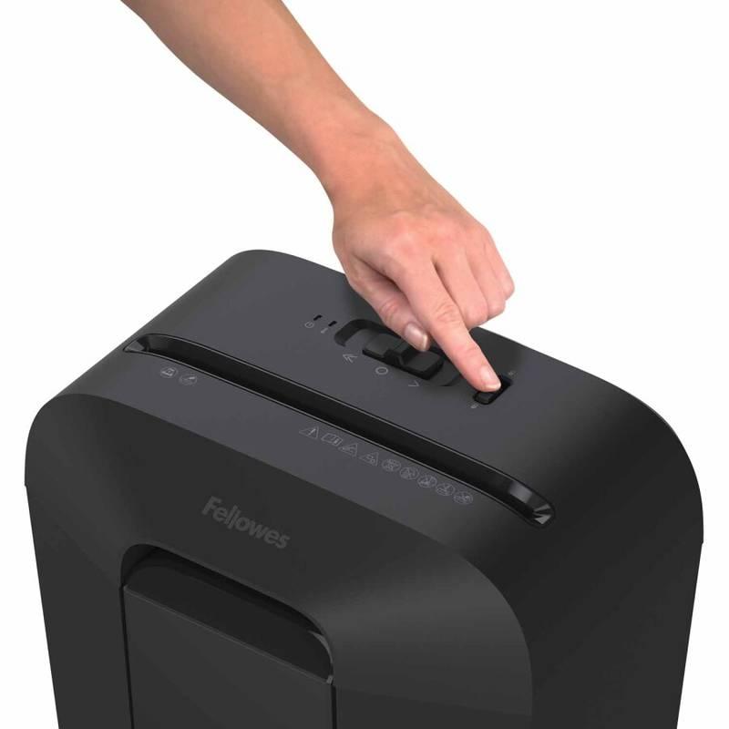 Skartovač Fellowes LX 45 černý