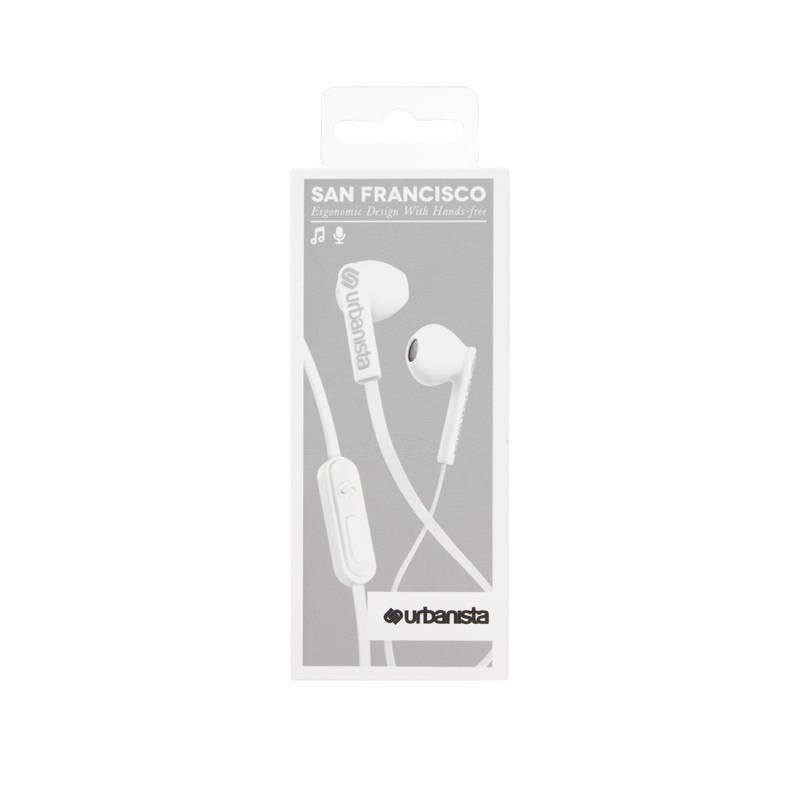 Sluchátka Urbanista San Francisco bílá