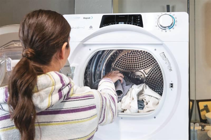 Sušička prádla Candy ROE H9A3TCEX-S bílá