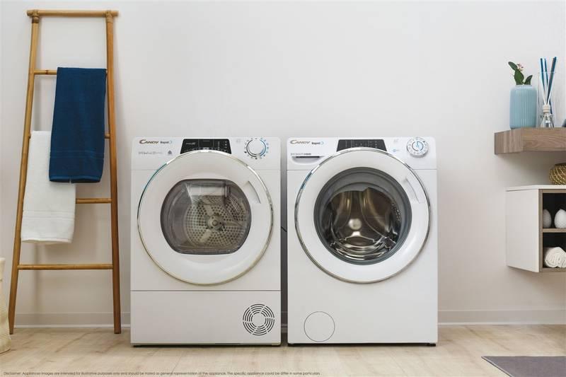 Sušička prádla Candy ROE H9A3TCEX-S bílá