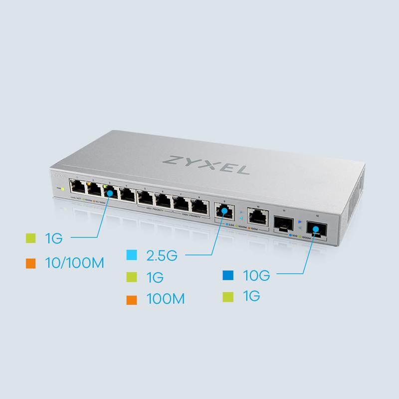 Switch ZyXEL XGS1010-12, Switch, ZyXEL, XGS1010-12