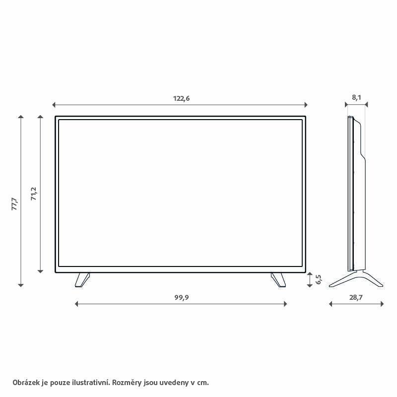 Televize LG 55UR73003LA