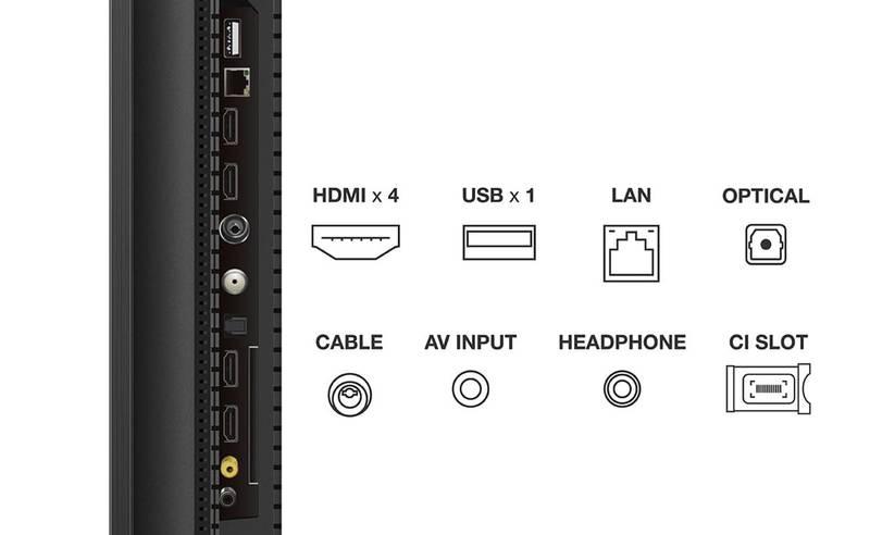 Televize TCL 55C745, Televize, TCL, 55C745