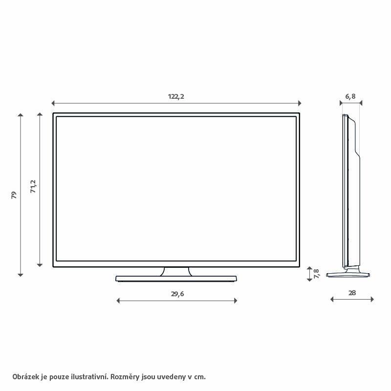 Televize TCL 55C845, Televize, TCL, 55C845