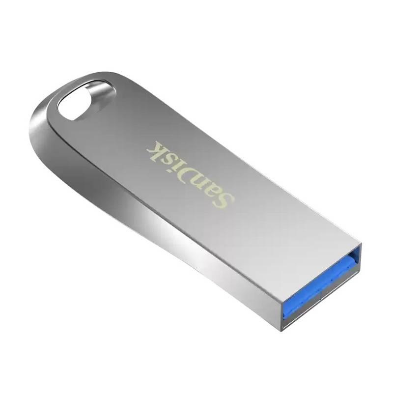 USB Flash SanDisk Ultra Luxe 512 GB stříbrný, USB, Flash, SanDisk, Ultra, Luxe, 512, GB, stříbrný