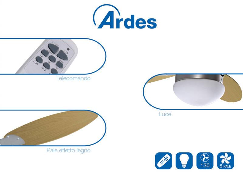 Ventilátor stropní Ardes A130WR