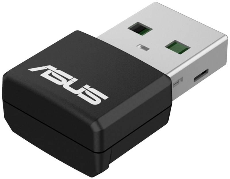 Wi-Fi adaptér Asus USB-AX55 Nano, AX1800 černé