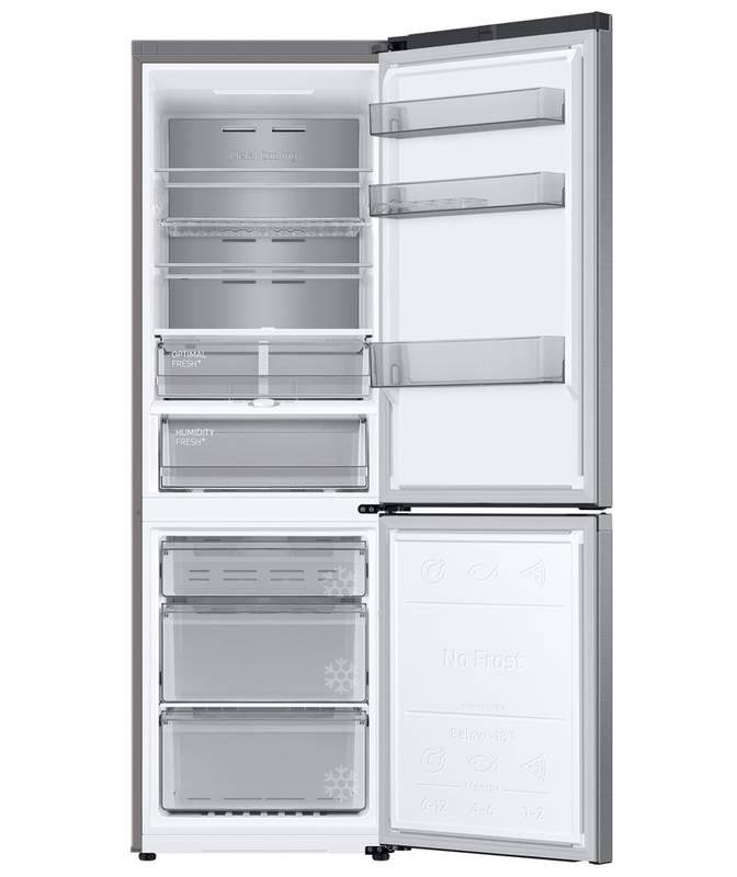 Chladnička s mrazničkou Samsung RB34C775CS9 EF stříbrná
