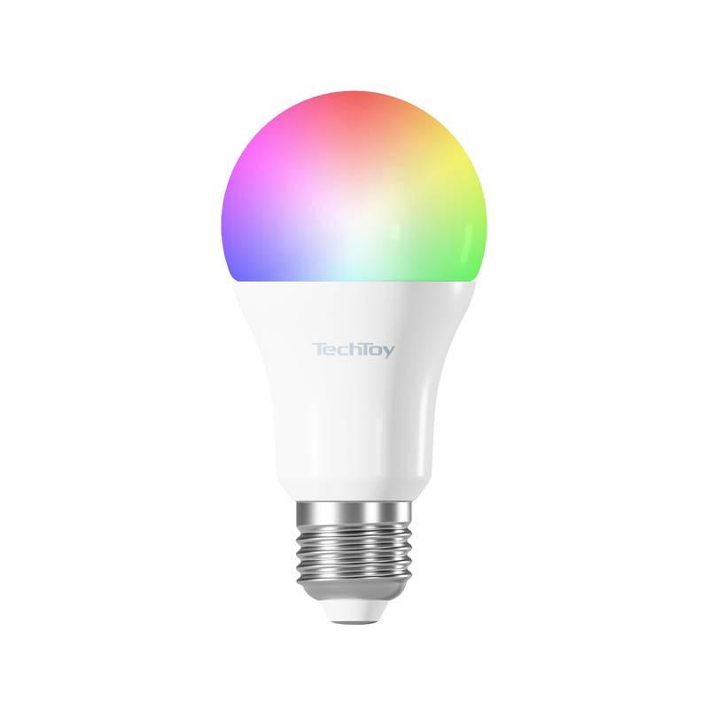 Chytrá žárovka TechToy RGB, 9W, E27, ZigBee, 3ks