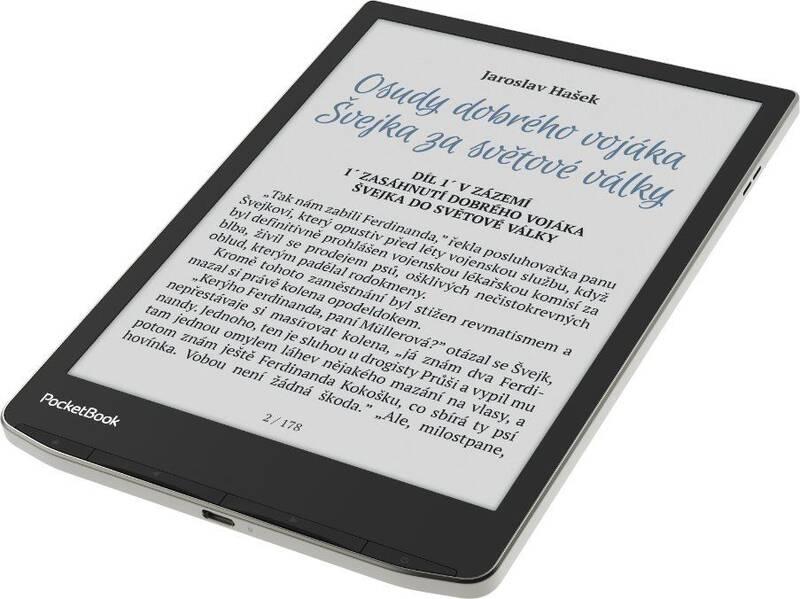 Čtečka e-knih Pocket Book InkPad Color 2 stříbrná