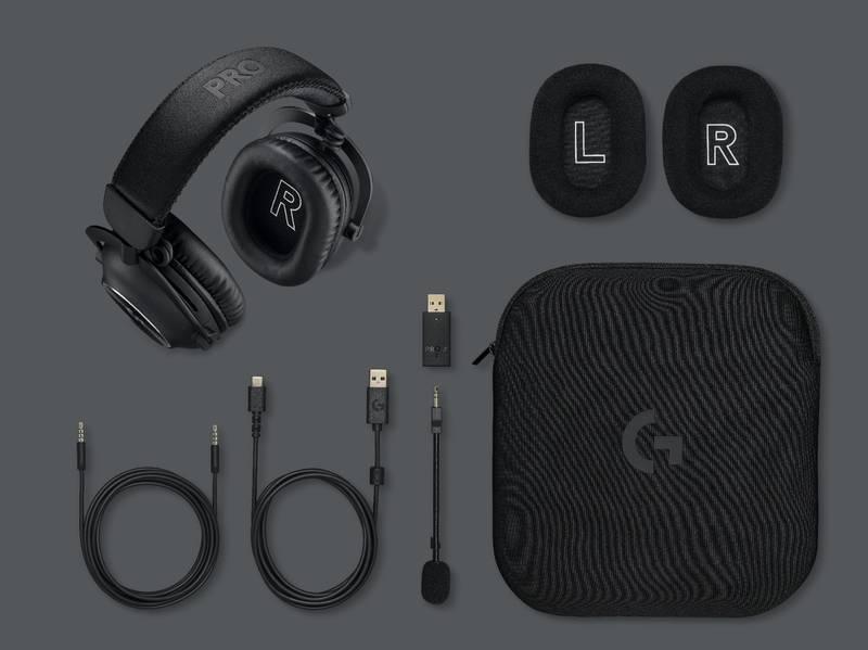 Headset Logitech G PRO X 2 LIGHTSPEED Wireless černý